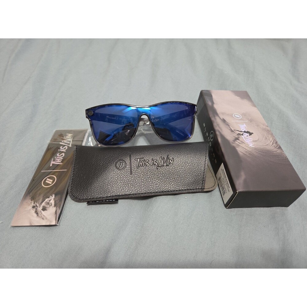 Blenders Millenia X2 Black Forest Gloss Black/Blue Polarized Sunglasses